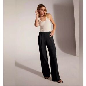 Favorite Daughter The Favorite Wide Leg High Rise Pleated Pants NWOT